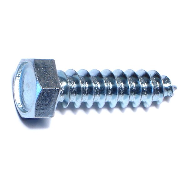 Midwest Fastener Sheet Metal Screw, 5/16" x 1-1/4 in, Zinc Plated Steel Flange Hex Head External Hex Drive, 100 PK 02982 - main